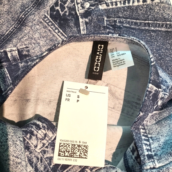 H & M Bandeau Mini Strapless Dress - Picture 5 of 5